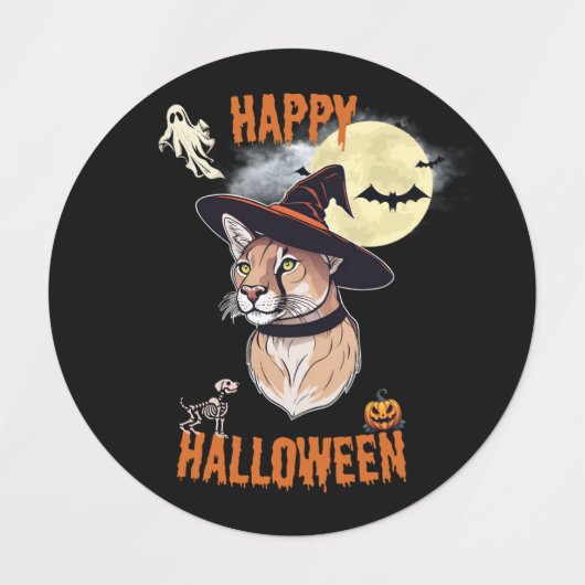 sticker halloween animals (Design 1)