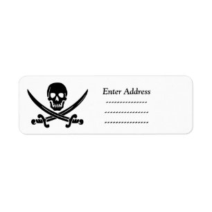 sticker Halloween Pirate