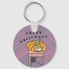 Sticker halloween sleutelhanger