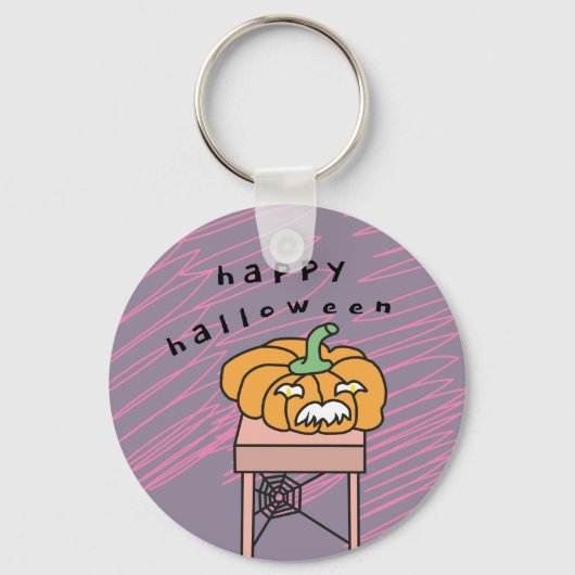 Sticker halloween sleutelhanger (Voorkant)