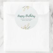 Sticker happy birthday (Tas)