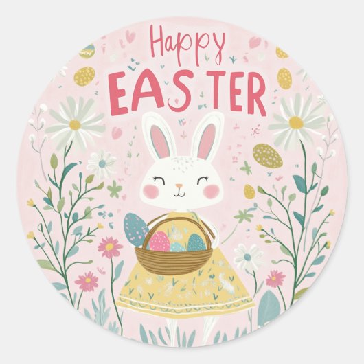 sticker "Happy Easter" (Voorkant)