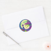 STICKER Happy Halloween Witch (Envelop)