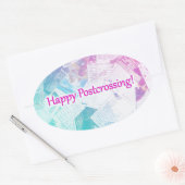 Sticker "Happy Postcrossing" (Envelop)