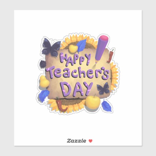 Sticker Happy Teachers Day (Vel)