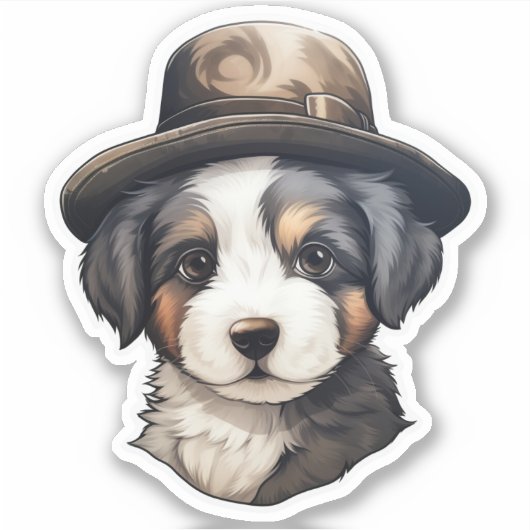 Sticker Hat-tastic Hounds (Voorkant)