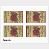 Sticker  Heirloom Rozen 1887 Roos Cultuur (Vel)