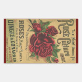 Sticker  Heirloom Rozen 1887 Roos Cultuur (Voorkant)