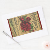 Sticker  Heirloom Rozen 1887 Roos Cultuur (Envelop)