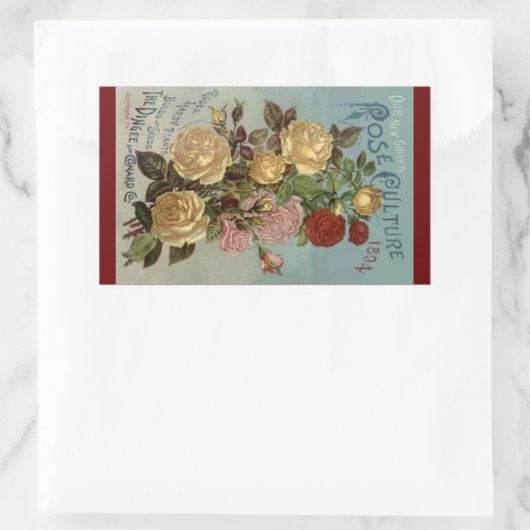 Sticker  Heirloom Rozen 1894 Roos Cultuur (Tas)