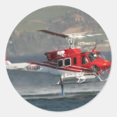 sticker helikopter (Voorkant)