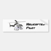 Sticker helikopterpiloot (Voorkant)