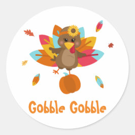 Sticker Herfst Turkije sticker