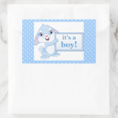 Sticker/Het is een jongen Rechthoekige Sticker (Tas)