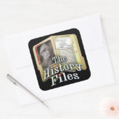 Sticker Historiebestanden (Envelop)