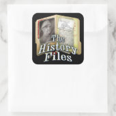 Sticker Historiebestanden (Tas)