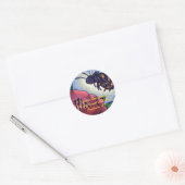 Sticker Honing Bijen Bezoekt Bloemen Imker Product (Envelop)