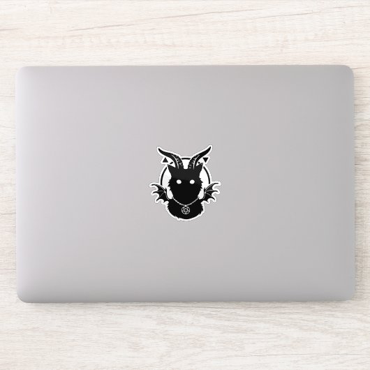 Sticker - "Horned Cat" (Computer)