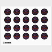 Sticker huiselijk geweld (Vel)