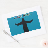 Sticker  i love jesus (Envelop)