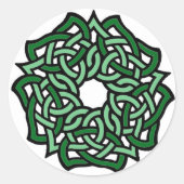 Sticker Iers Roos (Voorkant)