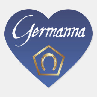 Sticker: Ik hou van Germanna Hart Sticker