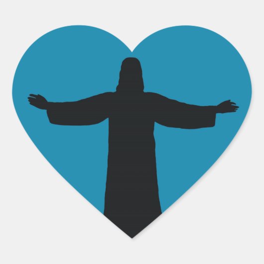 Sticker ik hou van Jezus Christus (Voorkant)