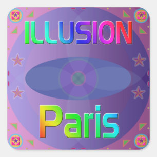 sticker "ILLUSION Paris"
