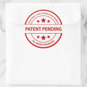 Sticker in behandeling (Tas)