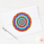 Sticker in blauw en Oranje (Envelop)