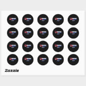 Sticker in Cubaanse stijl (Vel)