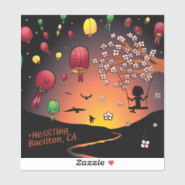 Sticker - In de flow