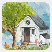 Sticker in het levensland (Voorkant)