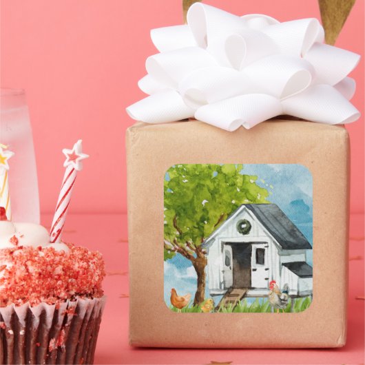 Sticker in het levensland (Feest)