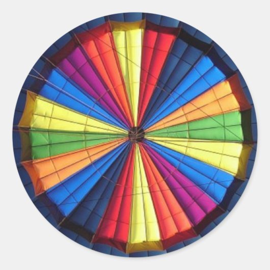 Sticker in luchtballon (Voorkant)