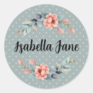 Sticker in Waterverf Deer Princess