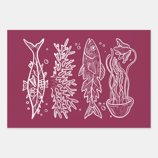Sticker Inpakpapier Vel (Voorkant)