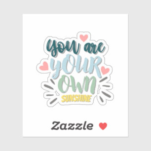 Sticker Inspirerend prijsopgave