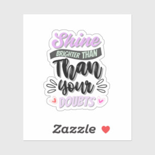 Sticker Inspirerend prijsopgave