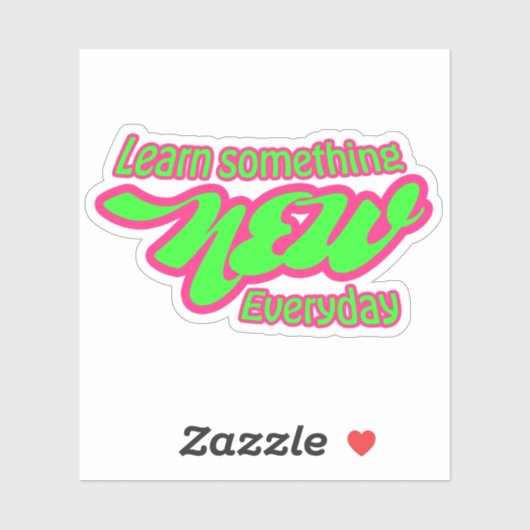 Sticker Inspirerend prijsopgave (Vel)