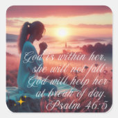 sticker 'Inspiring Faith' (Voorkant)