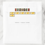 Sticker Iraq 6 maand met 3 Campagnester (Tas)