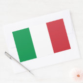 Sticker "Italiaanse vlag". (Envelop)