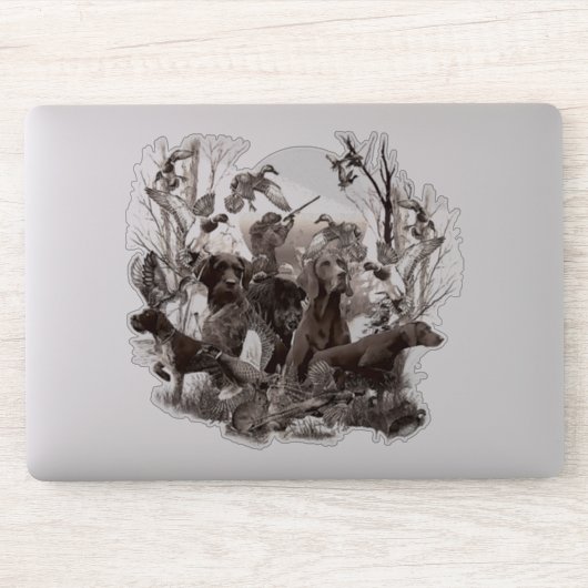 Sticker jachthonden (Computer)