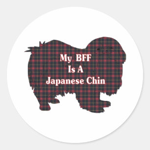 Sticker Japanse Chin BFF
