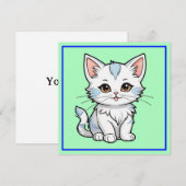 Sticker Kaart (Voorkant / Achterkant)