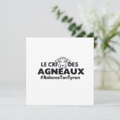 Sticker Kaart (Staand voorkant)