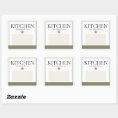 Sticker Kamerlabel voor verhuizing (Vel)