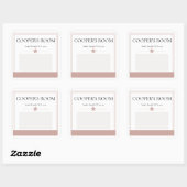 Sticker Kamerlabel voor verhuizing (Vel)