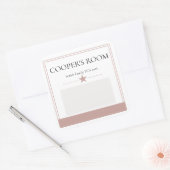 Sticker Kamerlabel voor verhuizing (Envelop)